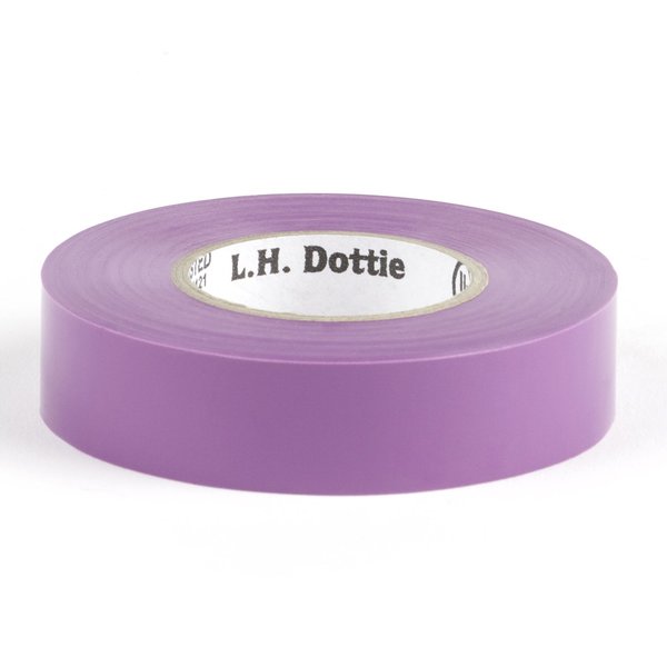 L.H. Dottie L.H. Dottie 3/4'' x 60' Violet Electrical Tape, 10PK 360VLT